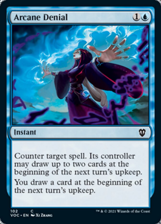 Arcane Denial [Innistrad: Crimson Vow Commander] | Mega City Incorporated