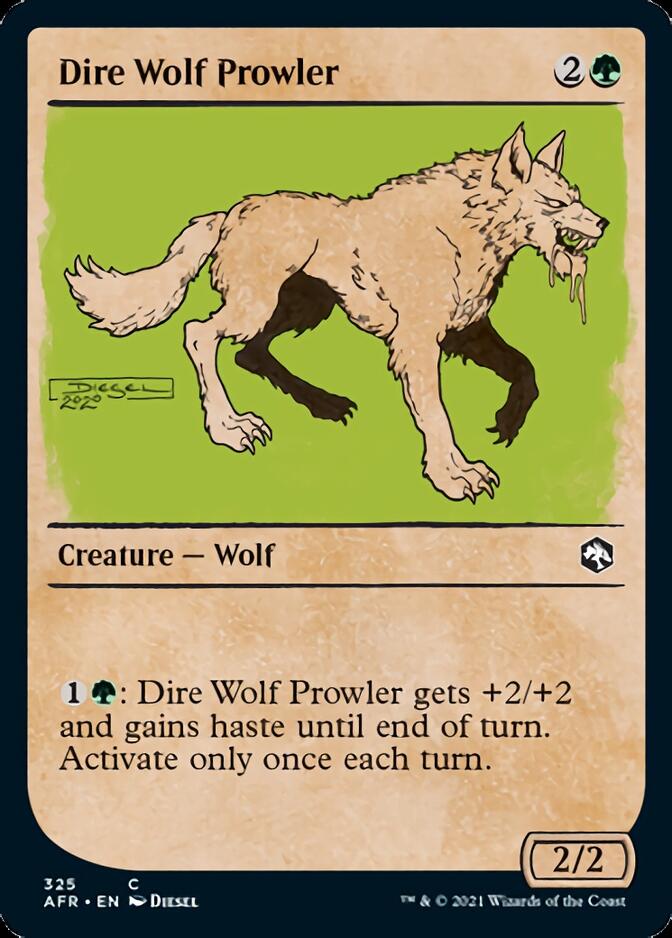 Dire Wolf Prowler (Showcase) [Dungeons & Dragons: Adventures in the Forgotten Realms] | Mega City Incorporated