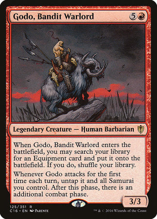 Godo, Bandit Warlord [Commander 2016] | Mega City Incorporated