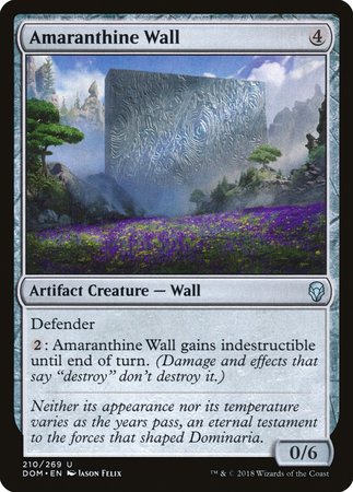 Amaranthine Wall [Dominaria] | Mega City Incorporated