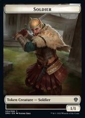 Soldier // Angel Double-sided Token [Dominaria United Tokens] | Mega City Incorporated