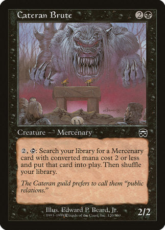 Cateran Brute [Mercadian Masques] | Mega City Incorporated