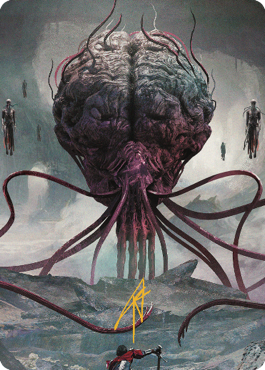 Elder Brain Art Card (Gold-Stamped Signature) [Commander Legends: Battle for Baldur's Gate Art Series] | Mega City Incorporated
