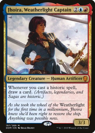 Jhoira, Weatherlight Captain [Dominaria] | Mega City Incorporated