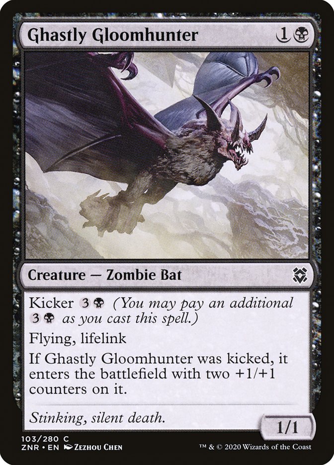 Ghastly Gloomhunter [Zendikar Rising] | Mega City Incorporated