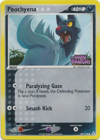 Poochyena (80/110) (Stamped) [EX: Holon Phantoms] | Mega City Incorporated