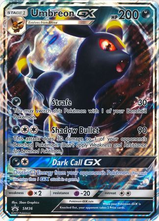 Umbreon GX (SM36) (Jumbo Card) [Sun & Moon: Black Star Promos] | Mega City Incorporated