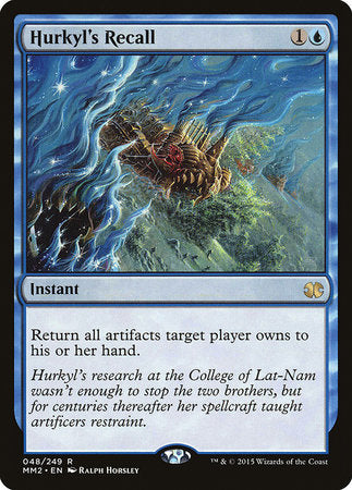 Hurkyl's Recall [Modern Masters 2015] | Mega City Incorporated