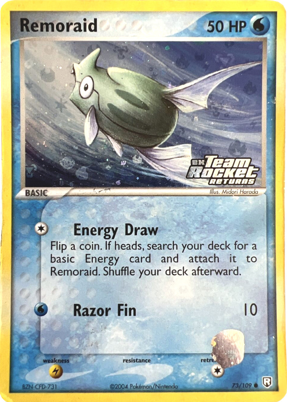 Remoraid (73/109) (Stamped) [EX: Team Rocket Returns] | Mega City Incorporated