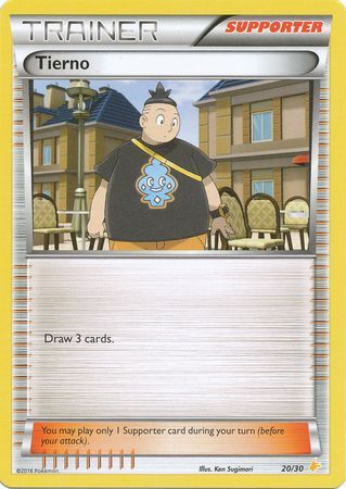 Tierno (20/30) [XY: Trainer Kit 3 - Pikachu Libre] | Mega City Incorporated