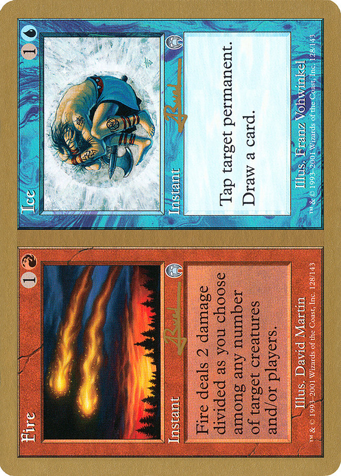 Fire // Ice (Antoine Ruel) [World Championship Decks 2001] | Mega City Incorporated