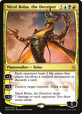 Nicol Bolas, the Deceiver [Hour of Devastation] | Mega City Incorporated