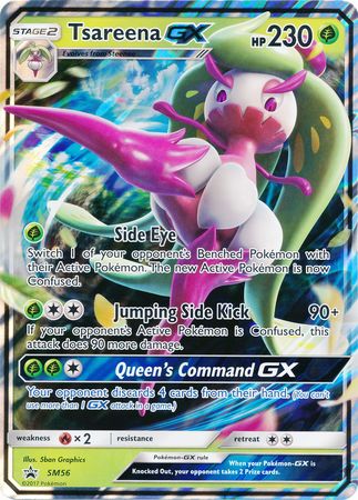 Tsareena GX (SM56) (Jumbo Card) [Sun & Moon: Black Star Promos] | Mega City Incorporated