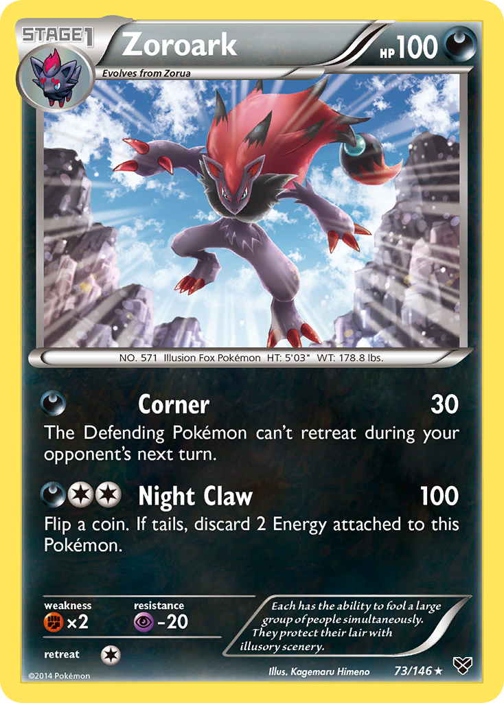 Zoroark (73/146) [XY: Base Set] | Mega City Incorporated