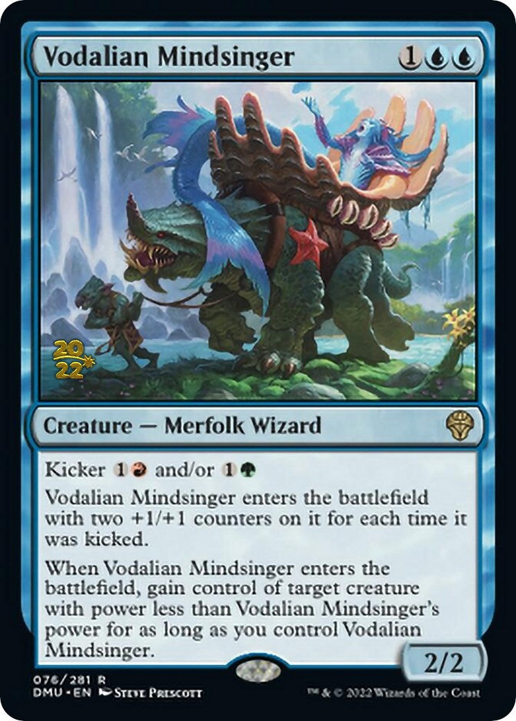 Vodalian Mindsinger [Dominaria United Prerelease Promos] | Mega City Incorporated