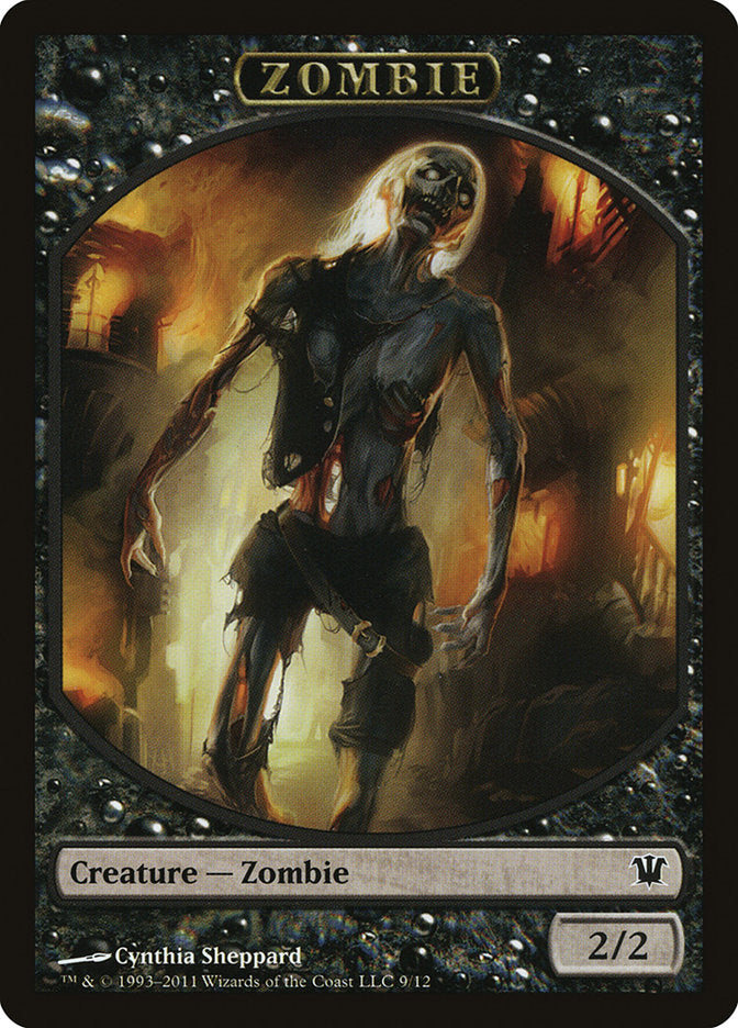 Zombie (9/12) [Innistrad Tokens] | Mega City Incorporated