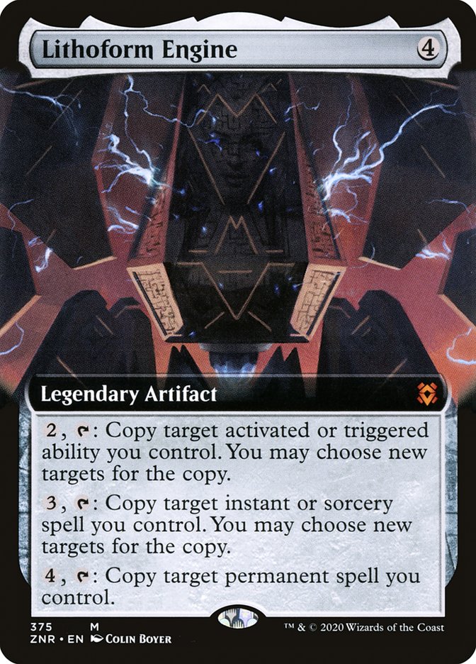 Lithoform Engine (Extended Art) [Zendikar Rising] | Mega City Incorporated
