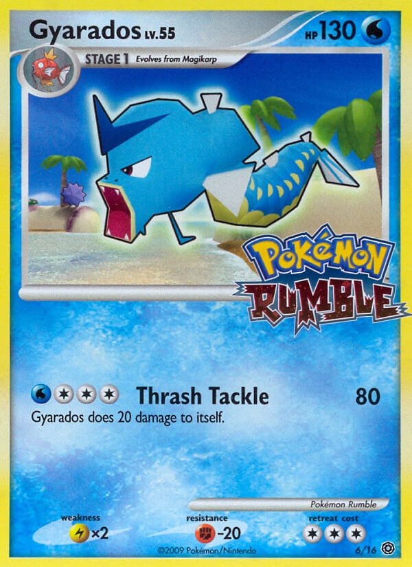 Gyarados (6/16) [Pokémon Rumble] | Mega City Incorporated