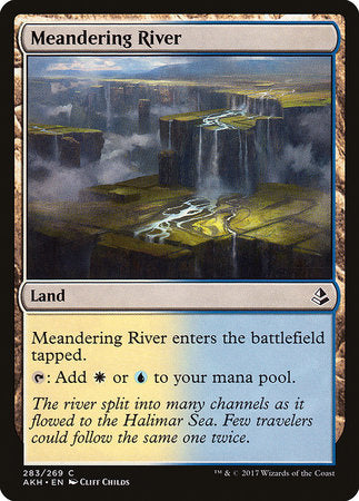 Meandering River [Amonkhet] | Mega City Incorporated