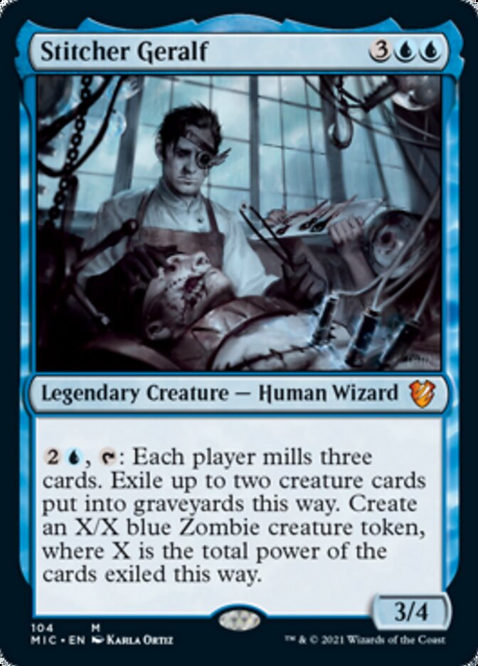 Stitcher Geralf [Innistrad: Midnight Hunt Commander] | Mega City Incorporated