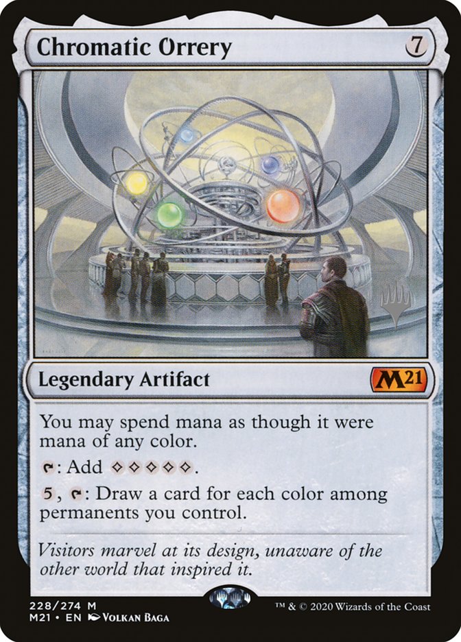 Chromatic Orrery (Promo Pack) [Core Set 2021 Promos] | Mega City Incorporated