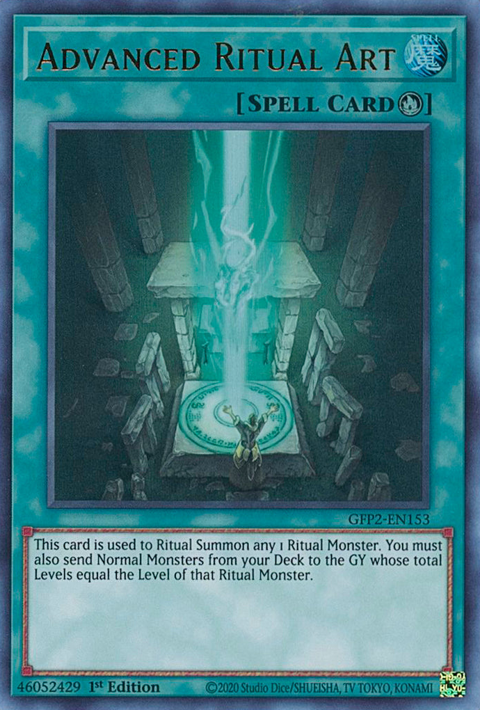 Advanced Ritual Art [GFP2-EN153] Ultra Rare | Mega City Incorporated