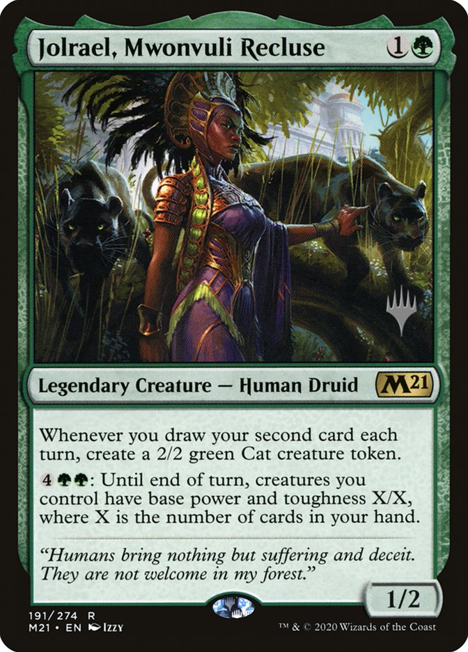 Jolrael, Mwonvuli Recluse (Promo Pack) [Core Set 2021 Promos] | Mega City Incorporated