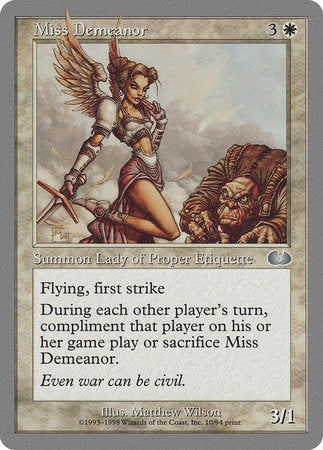 Miss Demeanor [Unglued] | Mega City Incorporated