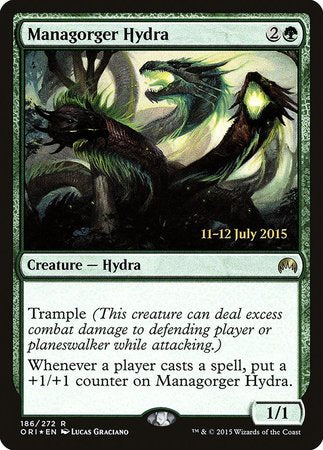 Managorger Hydra [Magic Origins Promos] | Mega City Incorporated