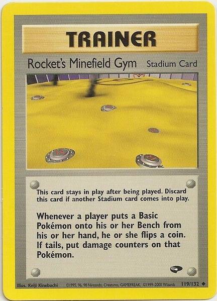 Rocket's Minefield Gym (119/132) [Gym Challenge Unlimited] | Mega City Incorporated