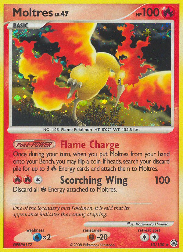 Moltres (10/100) [Diamond & Pearl: Majestic Dawn] | Mega City Incorporated