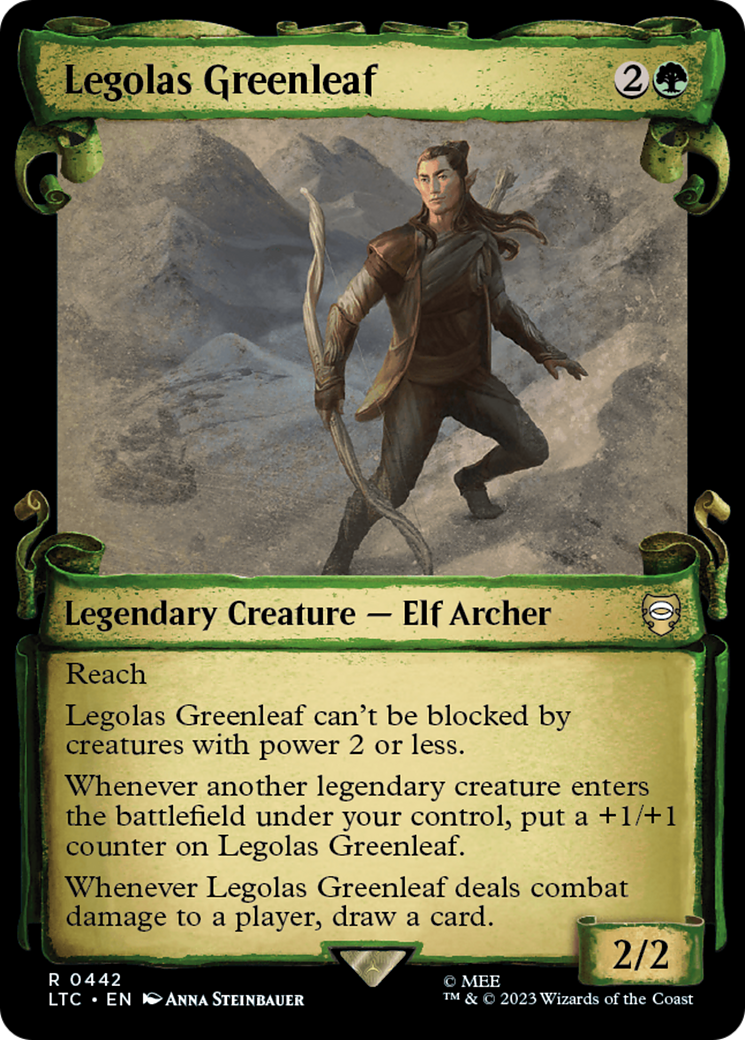 Legolas Greenleaf [The Lord of the Rings: Tales of Middle-Earth Commander Showcase Scrolls] | Mega City Incorporated