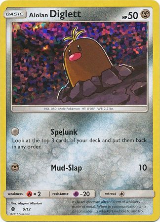 Alolan Diglett (9/12) [McDonald's Promos: 2017 Collection] | Mega City Incorporated