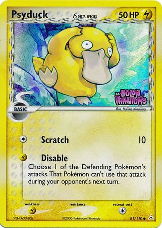 Psyduck (81/110) (Delta Species) (Stamped) [EX: Holon Phantoms] | Mega City Incorporated