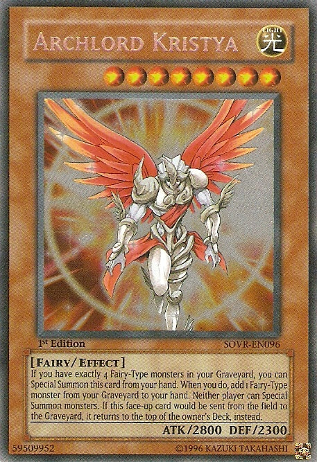 Archlord Kristya [SOVR-EN096] Secret Rare | Mega City Incorporated