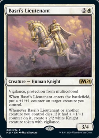 Basri's Lieutenant [Core Set 2021] | Mega City Incorporated