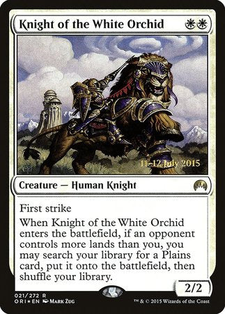 Knight of the White Orchid [Magic Origins Promos] | Mega City Incorporated