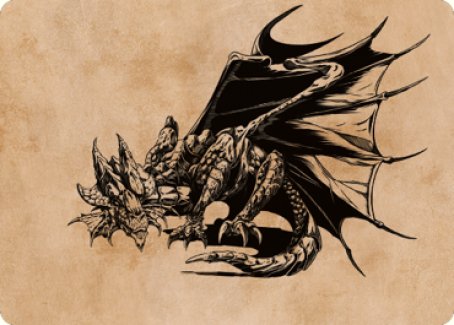 Ancient Copper Dragon Art Card (52) [Commander Legends: Battle for Baldur's Gate Art Series] | Mega City Incorporated