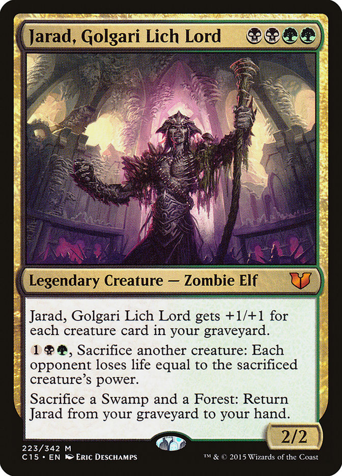 Jarad, Golgari Lich Lord [Commander 2015] | Mega City Incorporated