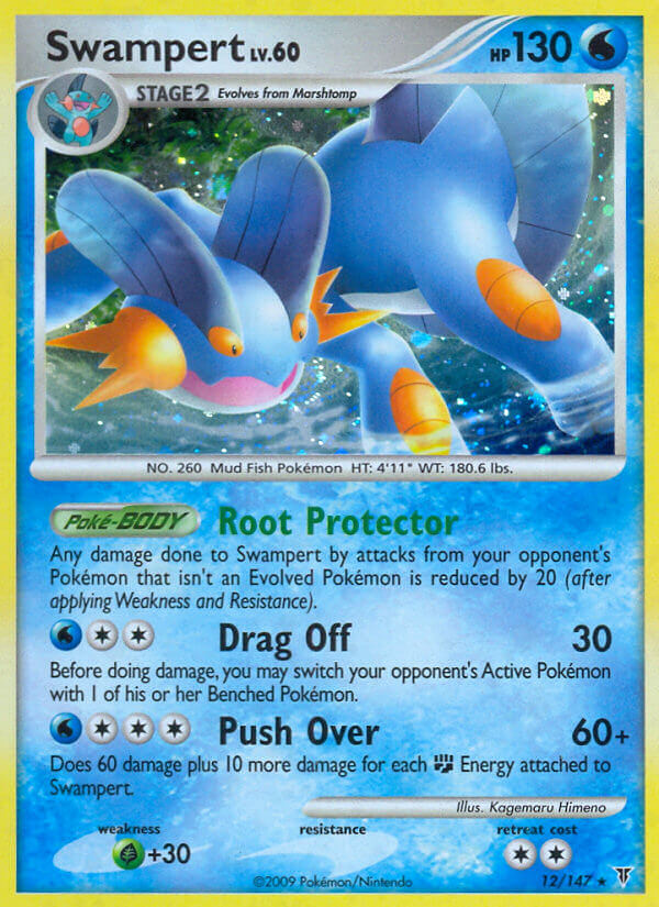 Swampert (12/147) (Theme Deck Exclusive) [Platinum: Supreme Victors] | Mega City Incorporated