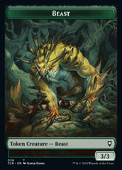 Satyr // Beast Double-sided Token [Commander Legends: Battle for Baldur's Gate Tokens] | Mega City Incorporated