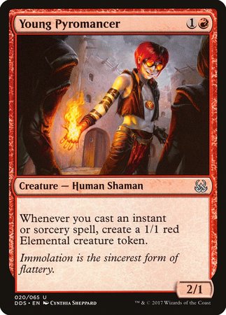 Young Pyromancer [Duel Decks: Mind vs. Might] | Mega City Incorporated