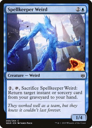 Spellkeeper Weird [War of the Spark] | Mega City Incorporated