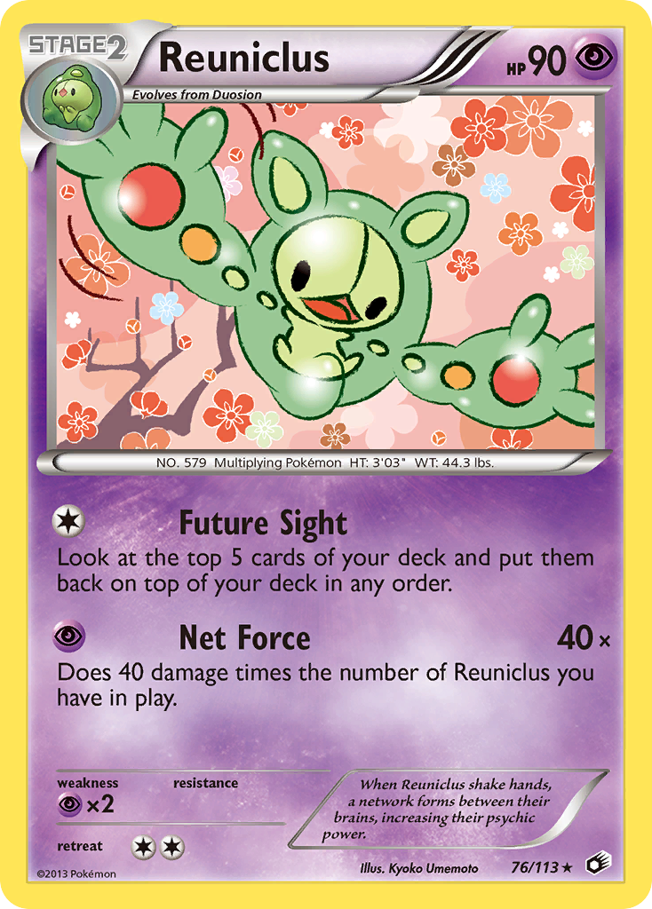 Reuniclus (76/113) [Black & White: Legendary Treasures] | Mega City Incorporated