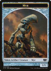 Myr // Pentavite Double-sided Token [Commander 2014 Tokens] | Mega City Incorporated