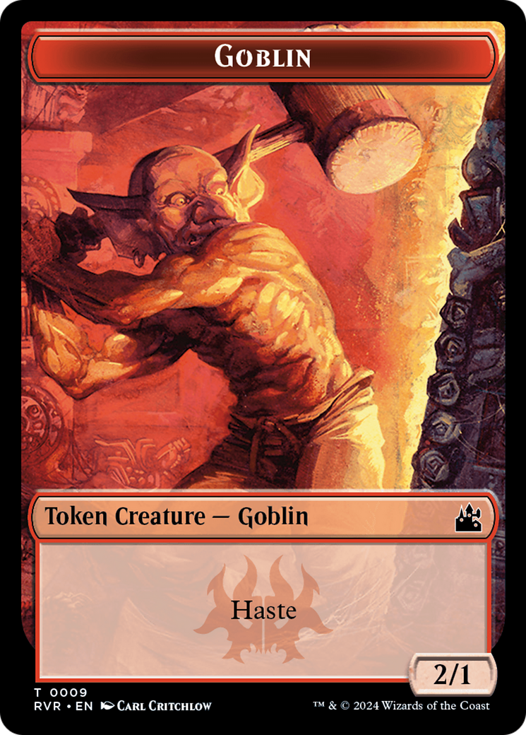 Goblin Token (0009) [Ravnica Remastered Tokens] | Mega City Incorporated