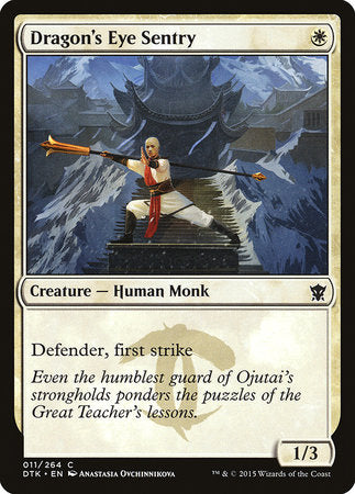 Dragon's Eye Sentry [Dragons of Tarkir] | Mega City Incorporated