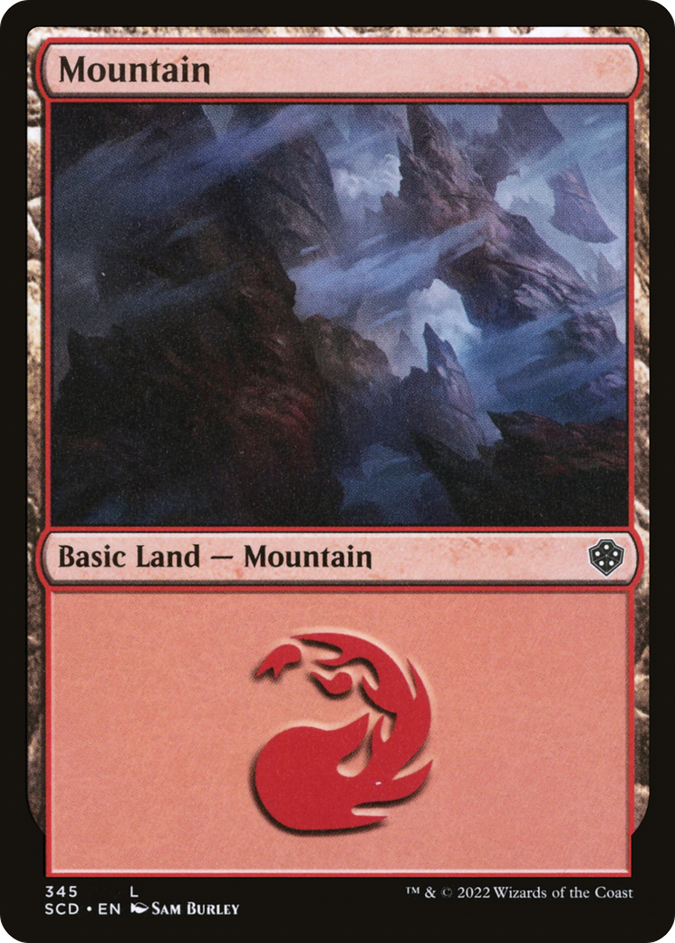 Mountain [Starter Commander Decks] | Mega City Incorporated