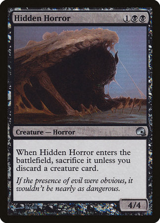 Hidden Horror [Premium Deck Series: Graveborn] | Mega City Incorporated