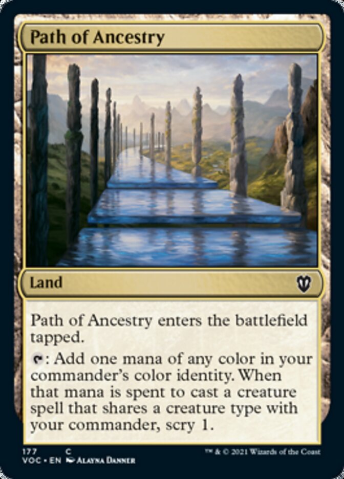 Path of Ancestry [Innistrad: Crimson Vow Commander] | Mega City Incorporated